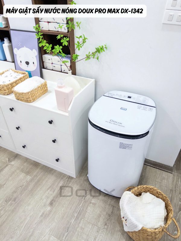 Máy giặt sấy nước nóng cao cấp Doux Pro Max DX-1342 - Hình ảnh 4