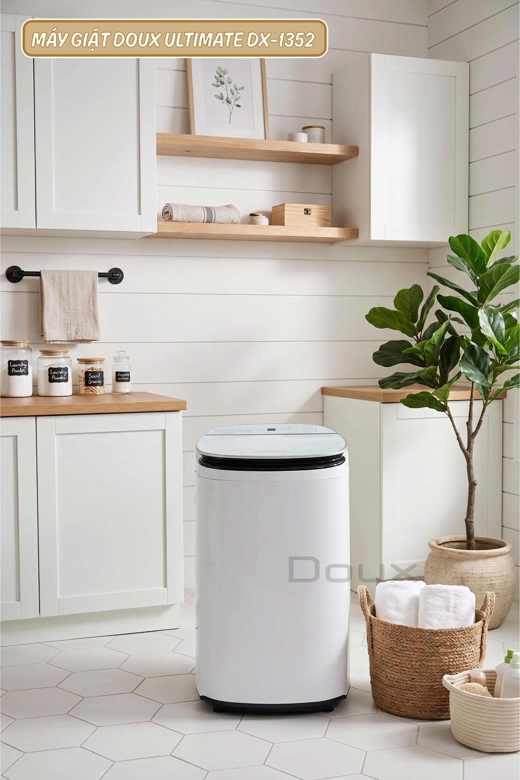 Máy Giặt Sấy Nước Nóng Doux Ultimate DX-1352 - Ảnh 19