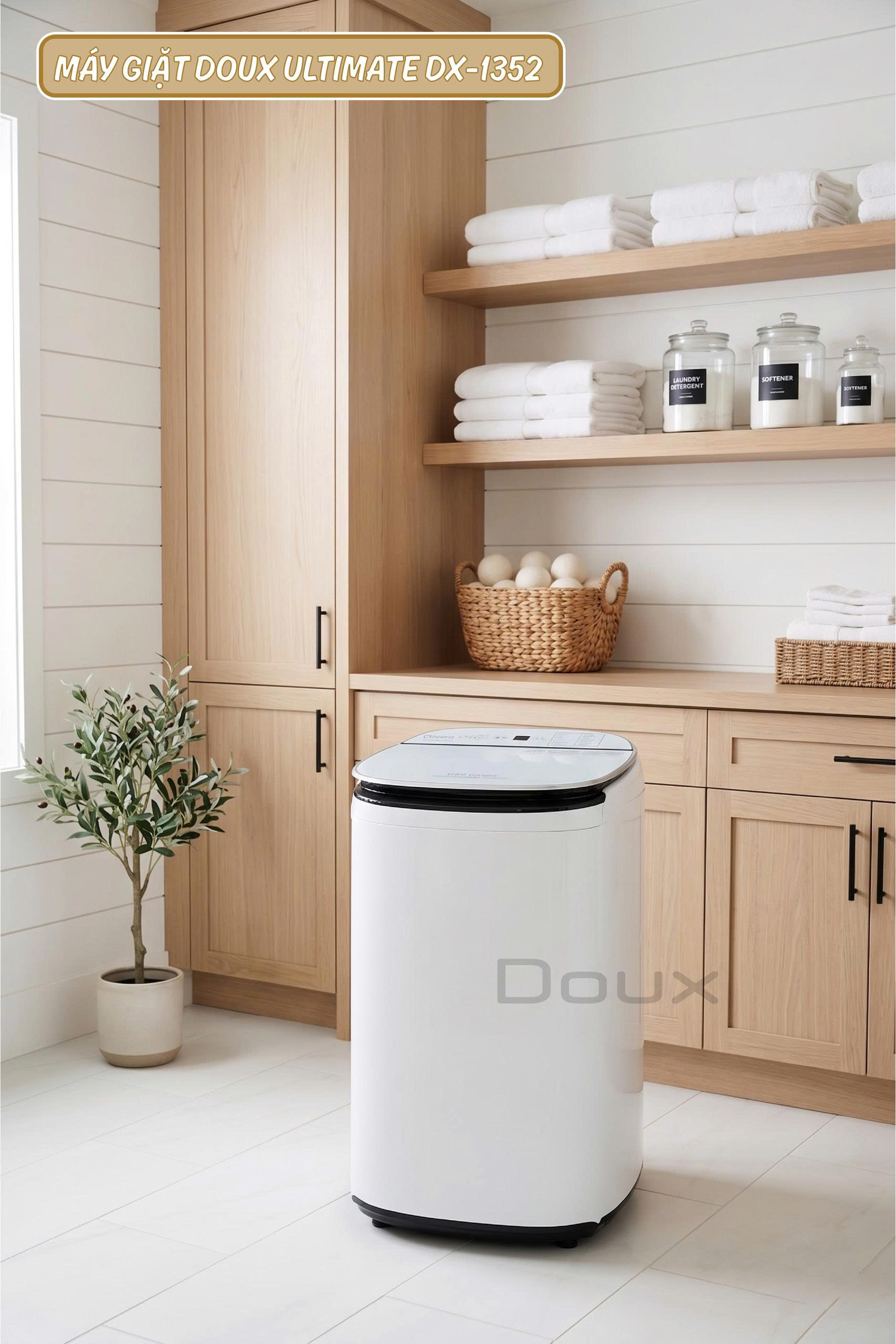 Máy Giặt Sấy Nước Nóng Doux Ultimate DX-1352 - Ảnh 20