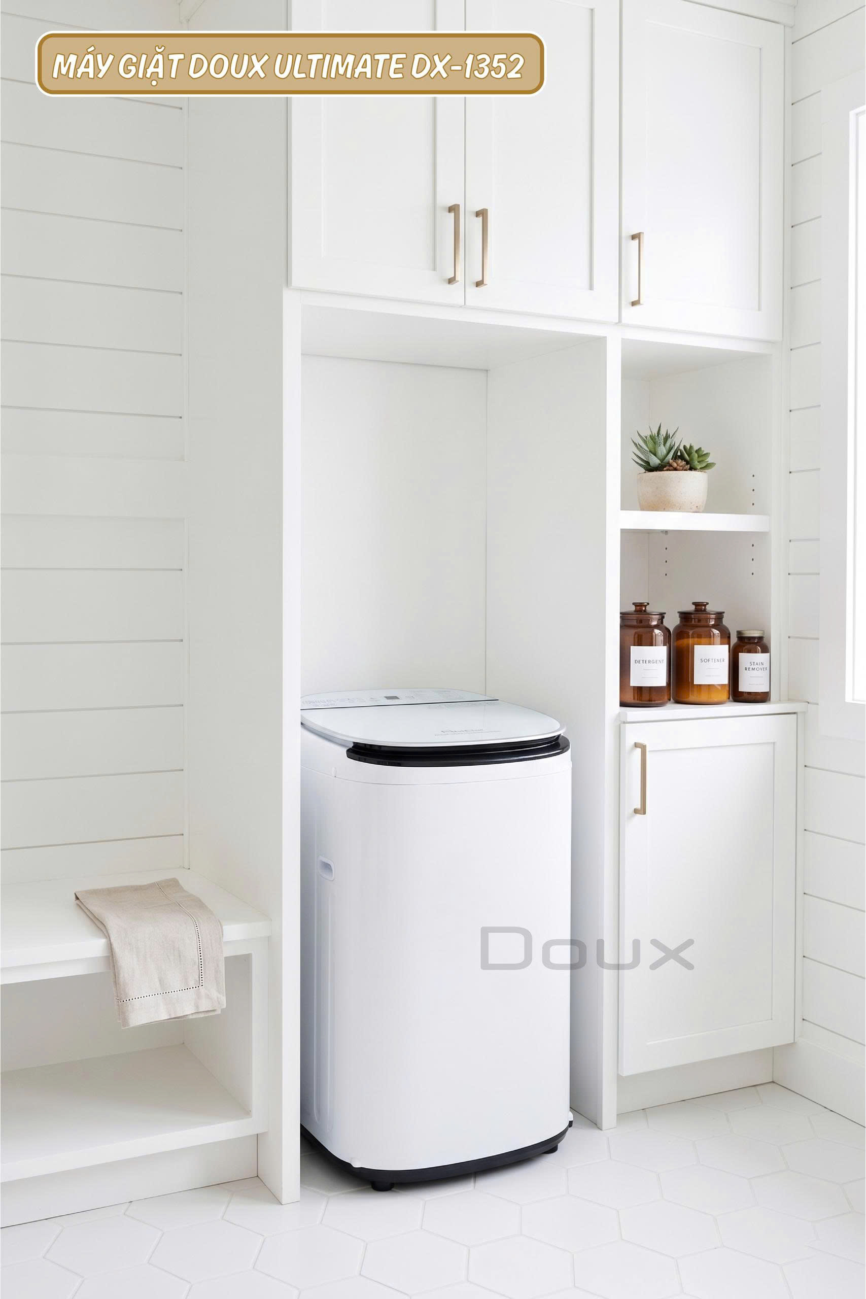 Máy Giặt Sấy Nước Nóng Doux Ultimate DX-1352 - Ảnh 23