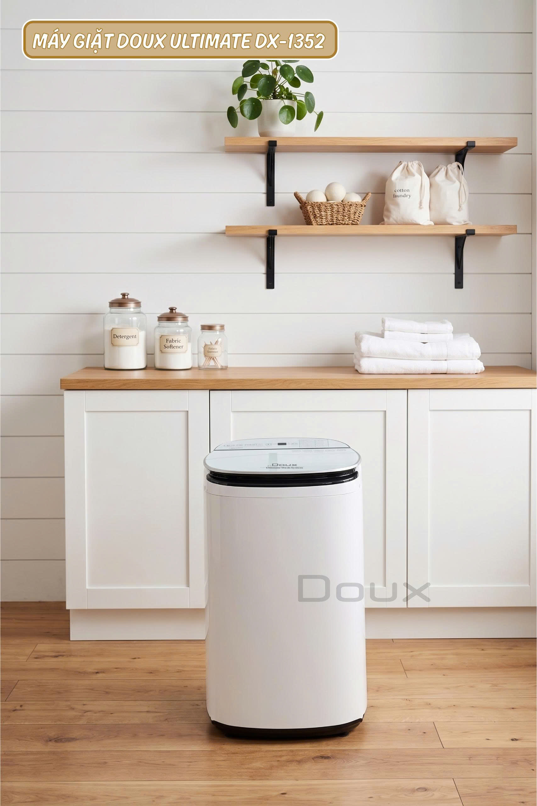 Máy Giặt Sấy Nước Nóng Doux Ultimate DX-1352 - Ảnh 24