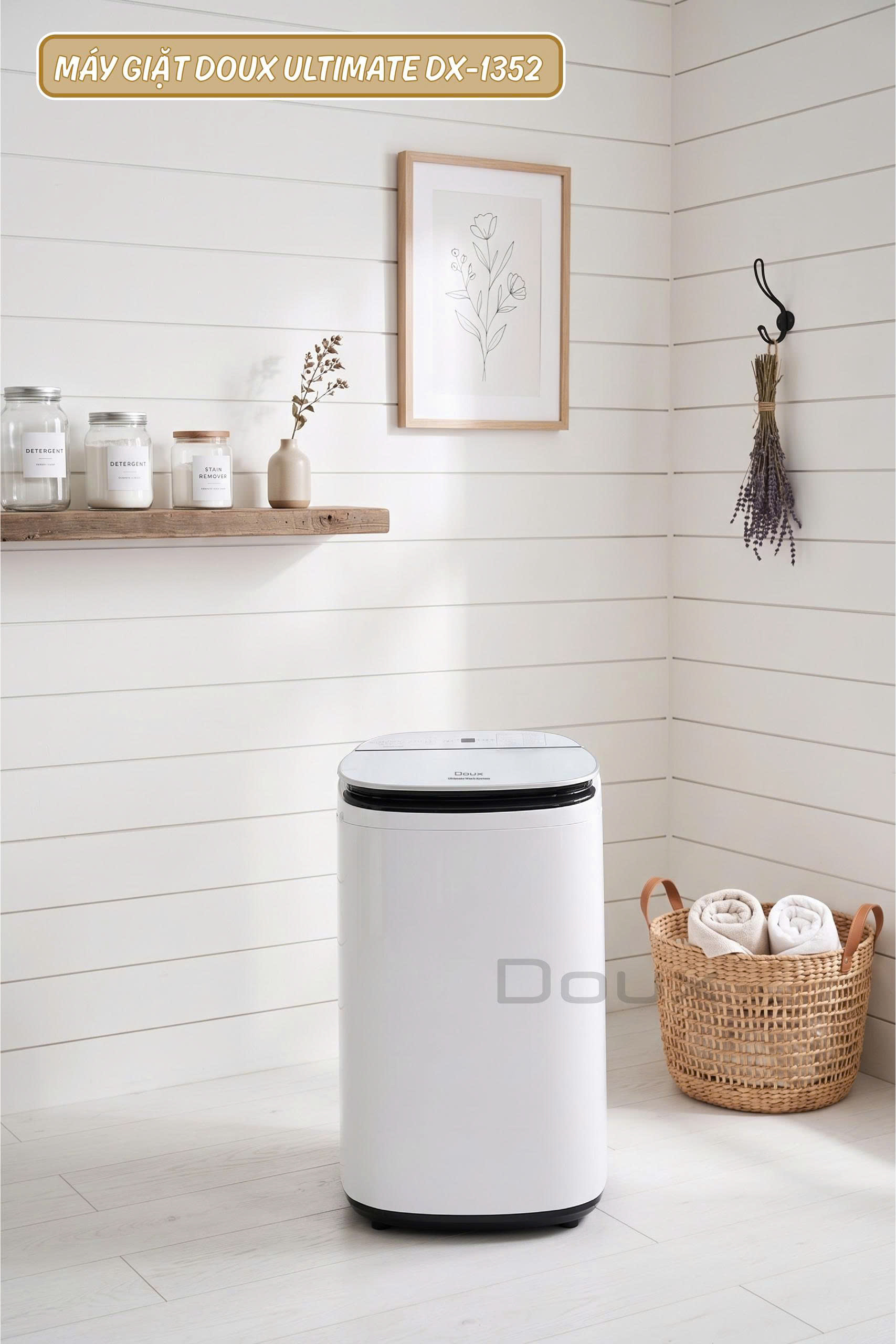 Máy Giặt Sấy Nước Nóng Doux Ultimate DX-1352 - Ảnh 26