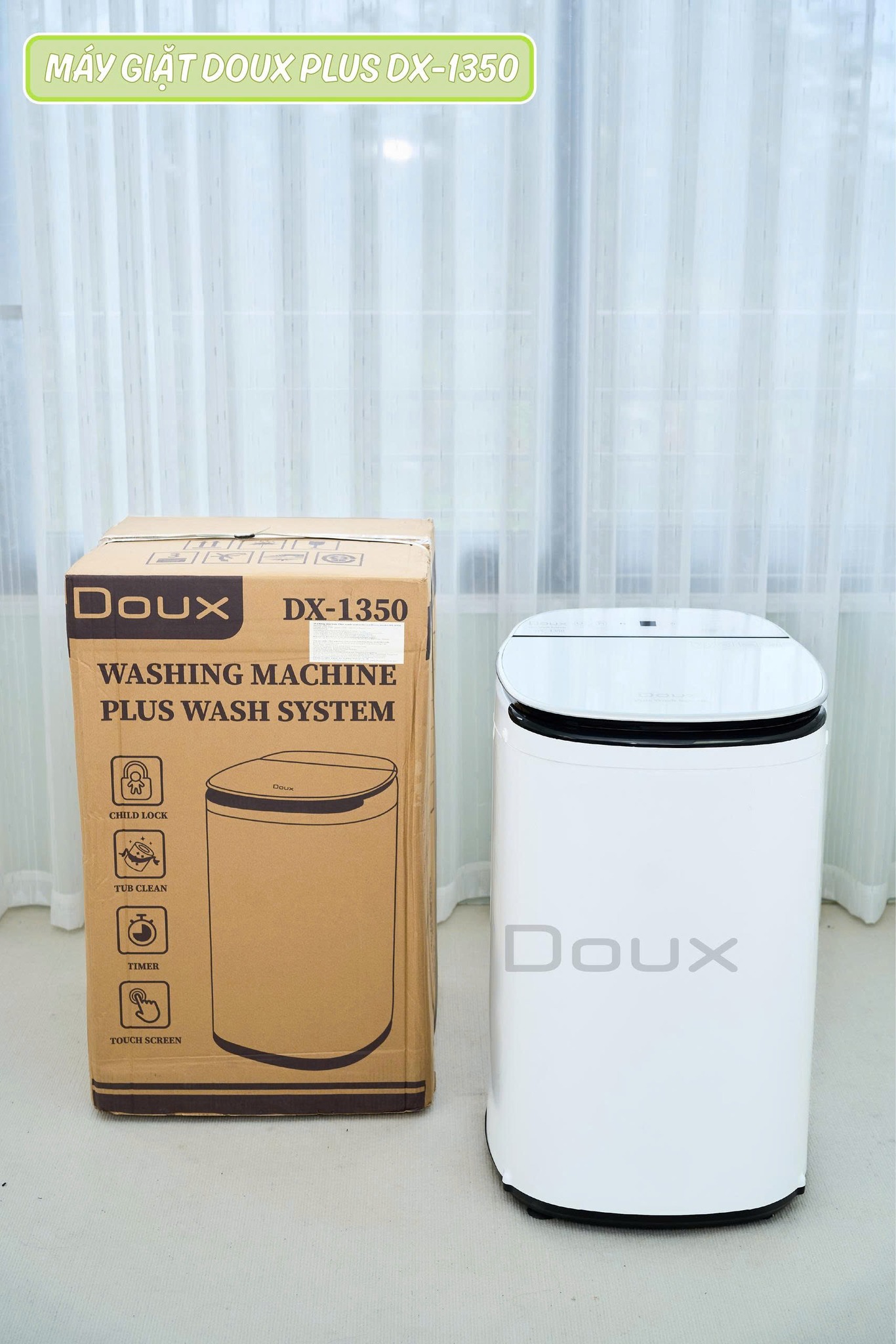 Máy Giặt Mini Doux PLUS DX-1350 - Ảnh 7