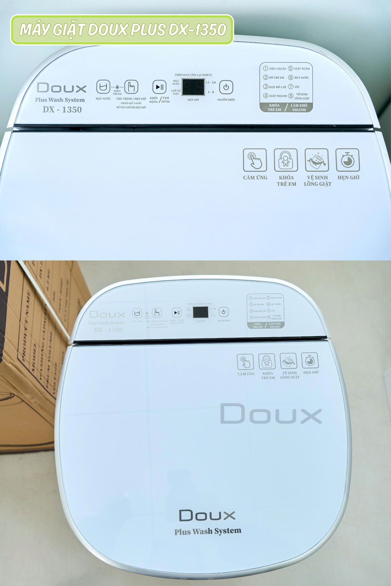 Máy Giặt Mini Doux PLUS DX-1350 - Ảnh 10